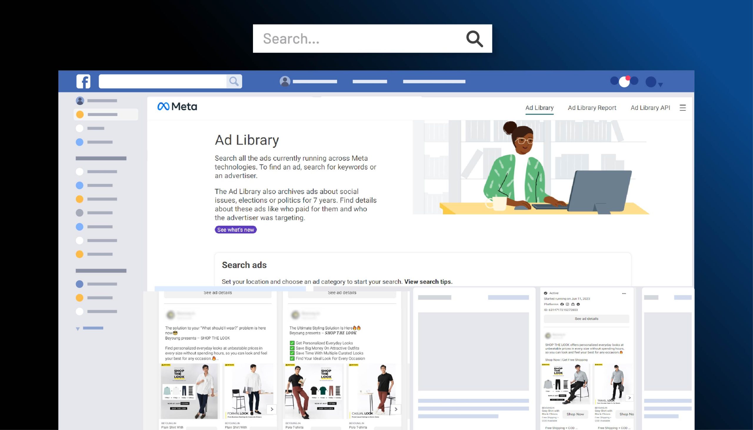 Ace Your Social Media Advertisement Game with Meta Ads Library